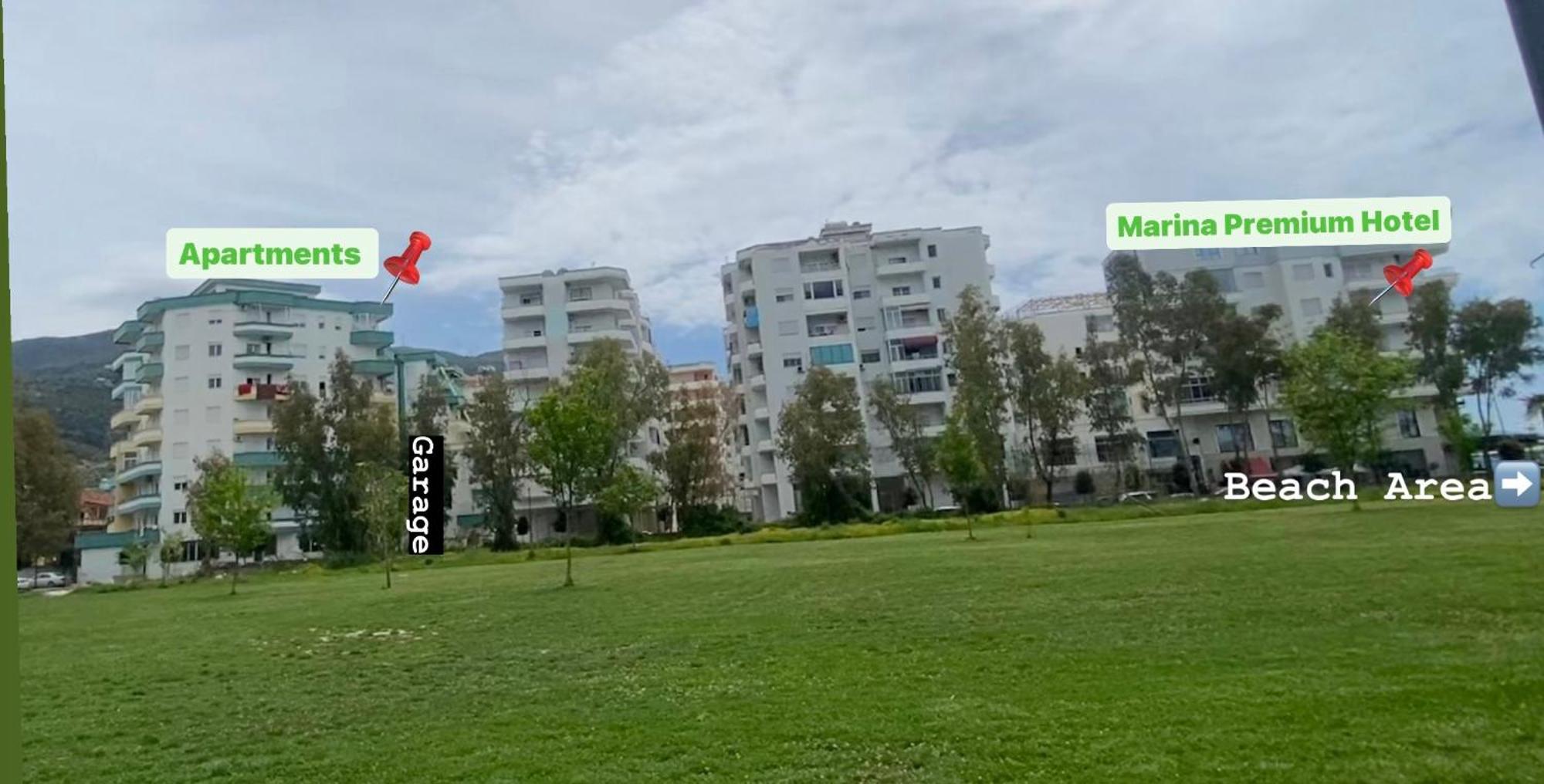 Marina Premium Hotel & Apartment Vlorë 外观 照片